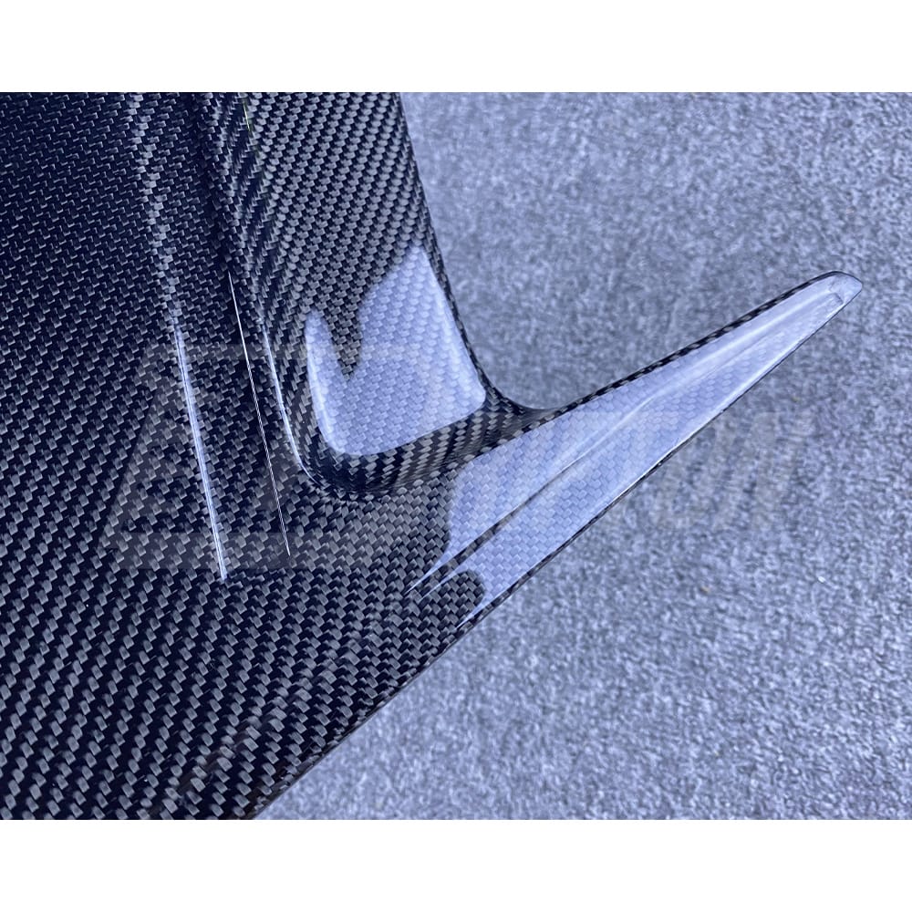 MY17 Top Secret Style Carbon Fiber Rear Fender Splitter For Nissan R35 GTR 2008-2019