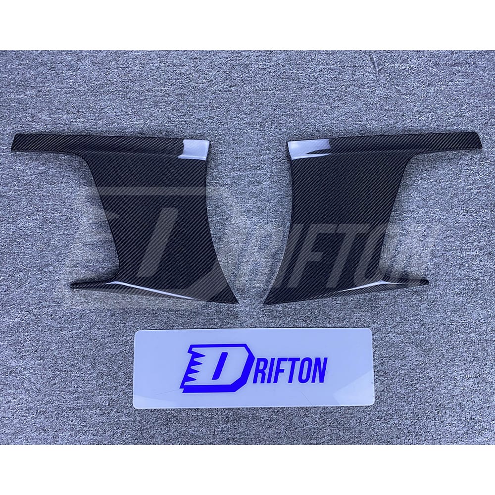 MY17 Top Secret Style Carbon Fiber Rear Fender Splitter For Nissan R35 GTR 2008-2019