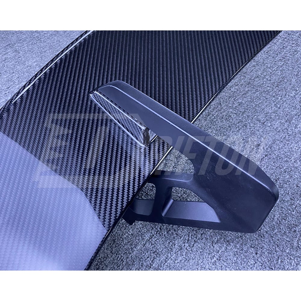 Performance Style Dry Carbon Fiber Rear Spoiler GT Wing For Audi R8 2016-2024 (1)