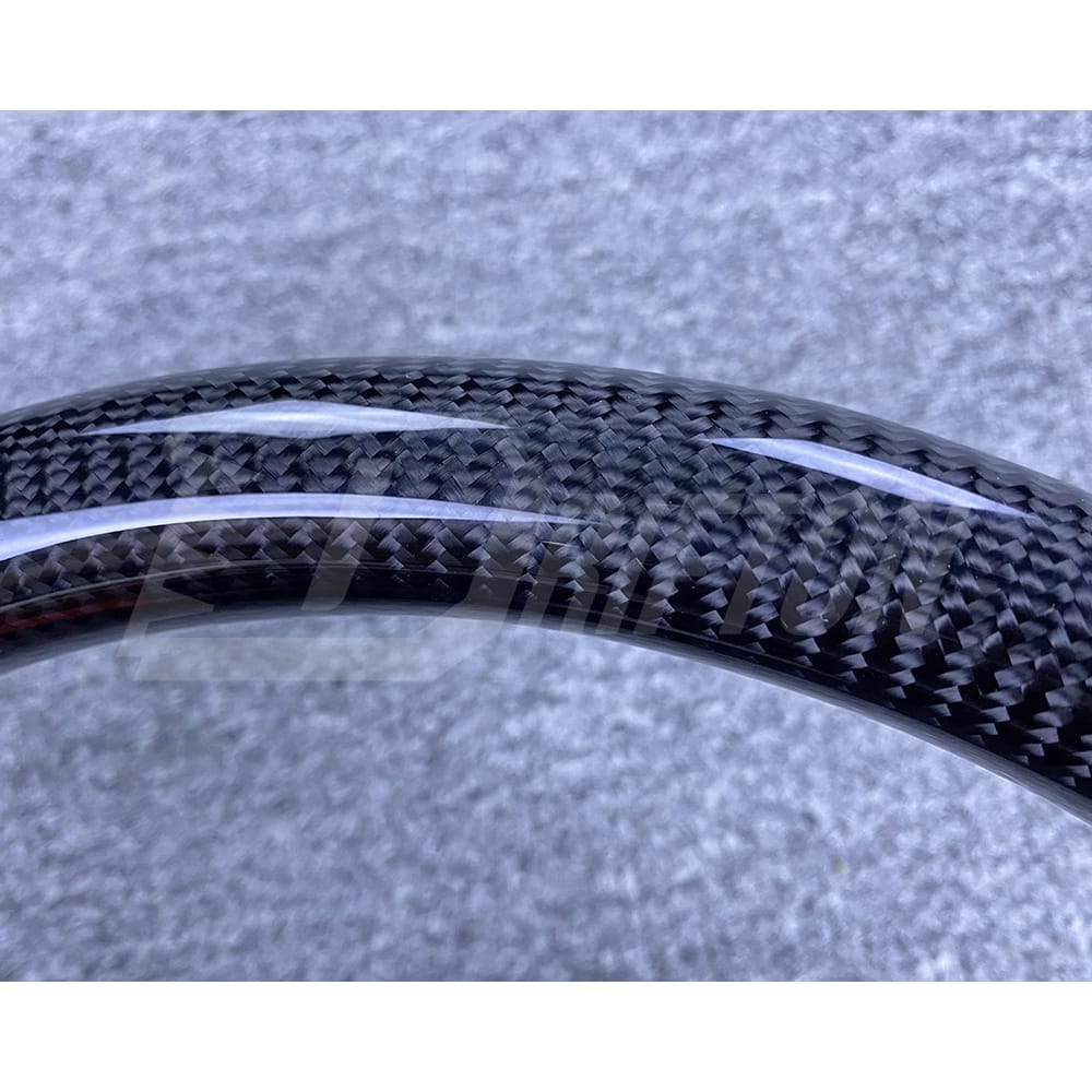 V2 Custom Made Carbon Fiber Perforated Leather Steering Wheel For Toyota Supra MK5 A90 A91 GR 2019-2024 (1)
