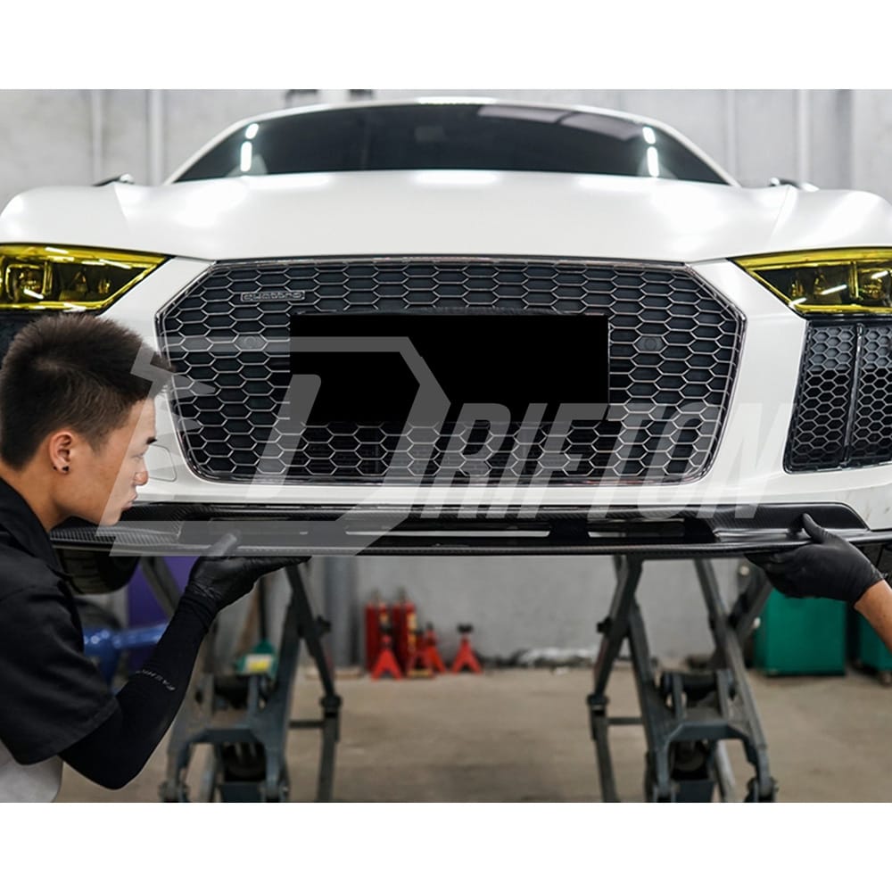 Vorsteiner Style Dry Carbon Fiber Front Lip For Audi R8 2016-2019