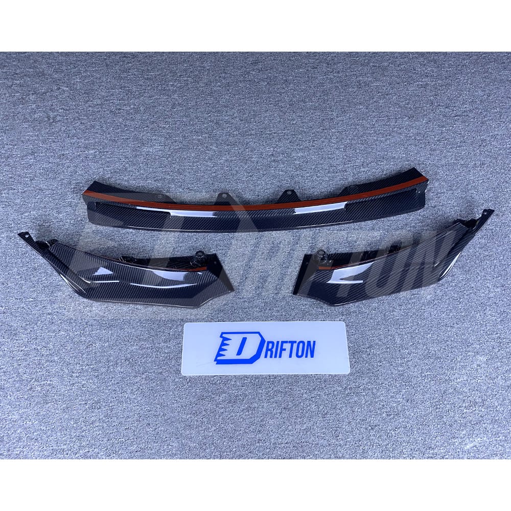 Vorsteiner Style Dry Carbon Fiber Front Lip For BMW G80 M3 G82 M4 2020-2024