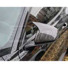 AN Style Carbon Fiber Mirror Cover For Ford Mustang Gen6 S550.1 S550.2 2015-2023
