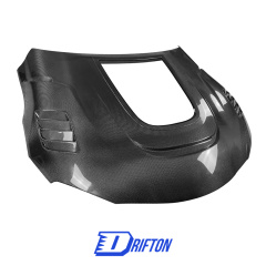 CMST Style Carbon Fiber Glass Transparent Hood For Toyota Supra MK5 A90 A91 GR 2019-2024