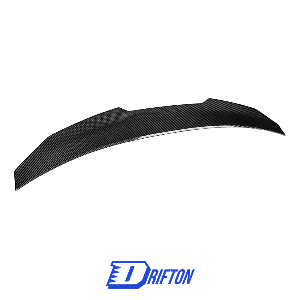 PSM Style Dry Carbon Fiber Trunk Spoiler Rear Wing For BMW G80 M3 G82 M4 2020-2024