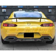 Paktechz V2 Style Carbon Fiber Rear Spoiler For Mercedes-Benz AMG GT GTS 2015-2016