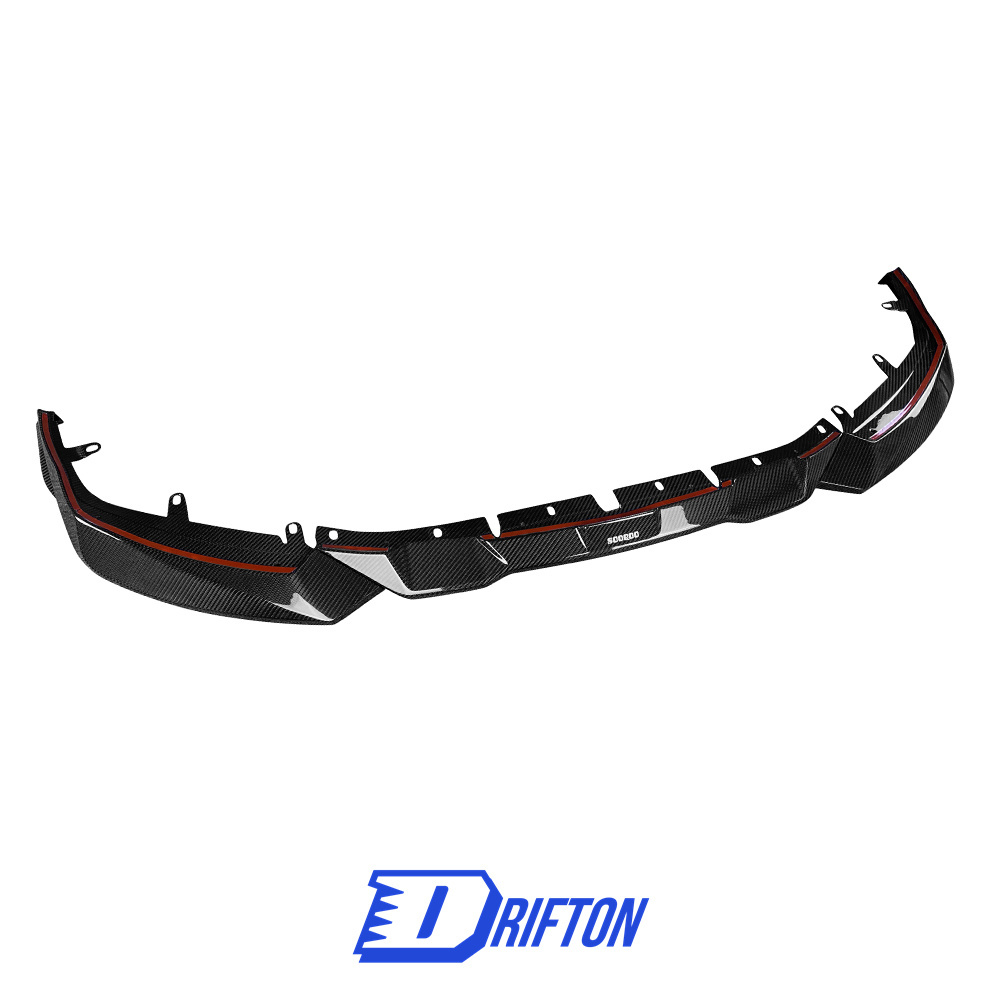 SQB Style Dry Carbon Fiber Front Lip For BMW G87 M2 2023-Present