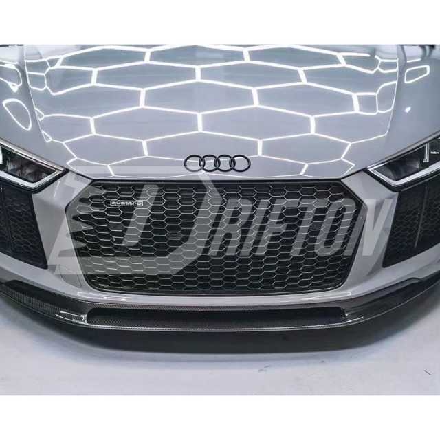Vorsteiner Style Dry Carbon Fiber Front Lip For Audi R8 2016-2019
