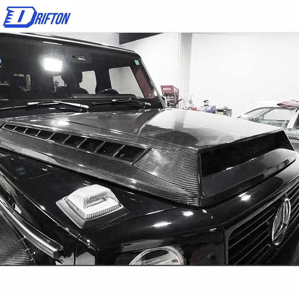 Brabx G900 Style Carbon Fiber Hood For Mercedes Benz G Class W463 2005-2018