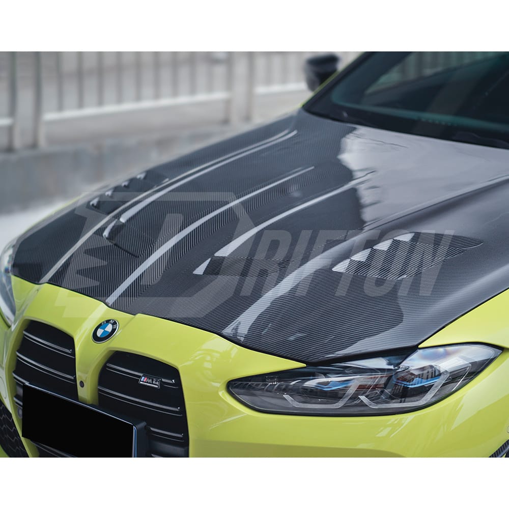 CMST Vented Style Dry Carbon Fiber Hood For BMW G80 M3 G82 M4 2020-2024