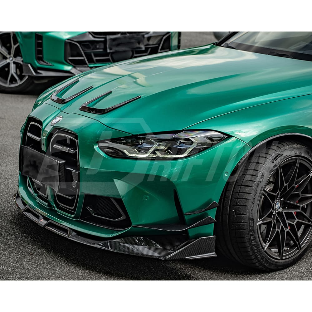 SQ Style Dry Carbon Fiber Front Lip For BMW G82 G83 M4 G80 G81 M3 2020-2024