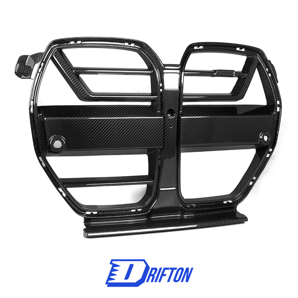 SQA ACC Style Dry Carbon Fiber Front Grille For BMW G80 G81 M3 G82 G83 M4 2020-2024