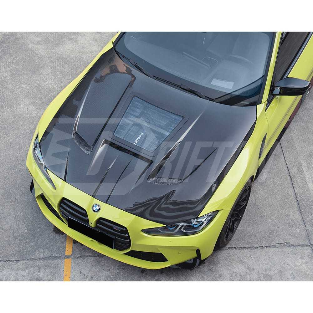 CMST Transparent Style Carbon Fiber Hood For BMW G80 M3 G82 M4 2020-2024