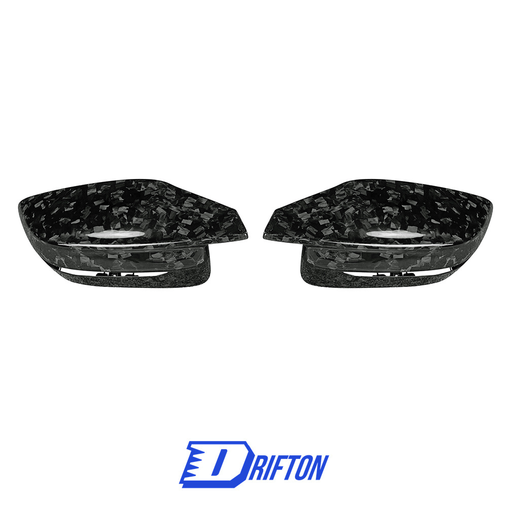 Forged Dry Carbon Fiber Replace Mirror Cover For BMW G82 M4 G80 M3 2020-2024 RHD