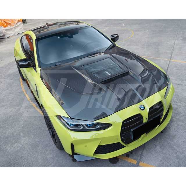 CMST Transparent Style Carbon Fiber Hood For BMW G80 M3 G82 M4 2020-2024