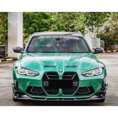 SQA ACC Style Dry Carbon Fiber Front Grille For BMW G80 G81 M3 G82 G83 M4 2020-2024