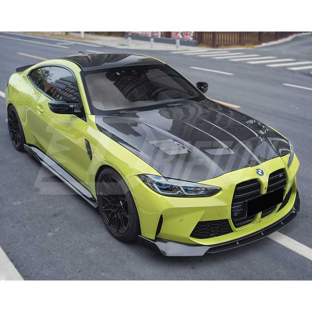 CMST Style Dry Carbon Fiber Front Lip For BMW G82 M4 G80 M3 2020-2024