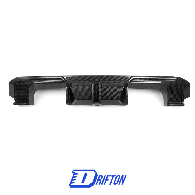 SQ Style Dry Carbon Fiber Rear Diffuser For BMW G80 G81 M3 G82 G83 M4 2020-2024