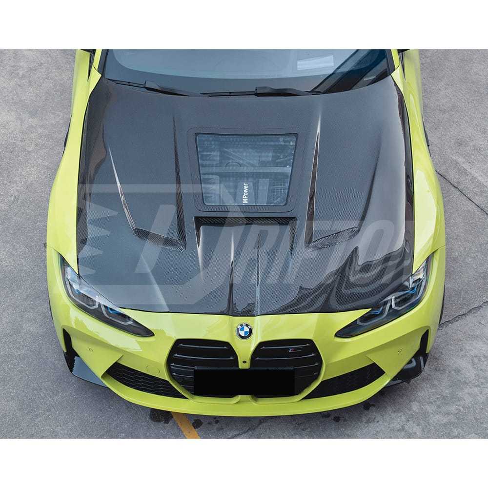 CMST Transparent Style Carbon Fiber Hood For BMW G80 M3 G82 M4 2020-2024
