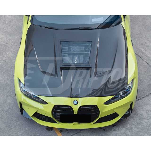CMST Transparent Style Carbon Fiber Hood For BMW G80 M3 G82 M4 2020-2024