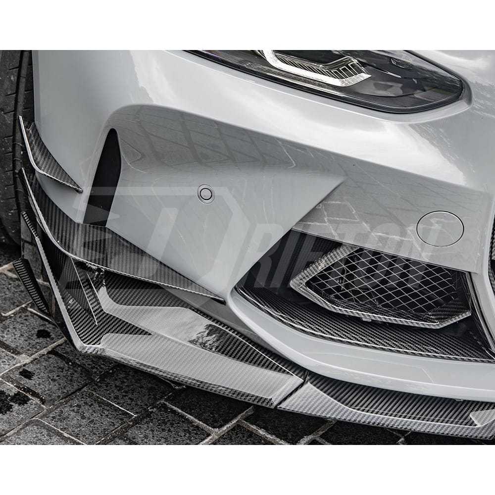 SQ Style Dry Carbon Fiber Front Lip For BMW G82 G83 M4 G80 G81 M3 2020-2024