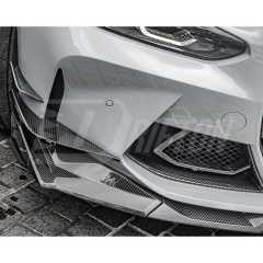 SQ Style Dry Carbon Fiber Front Lip For BMW G82 G83 M4 G80 G81 M3 2020-2024