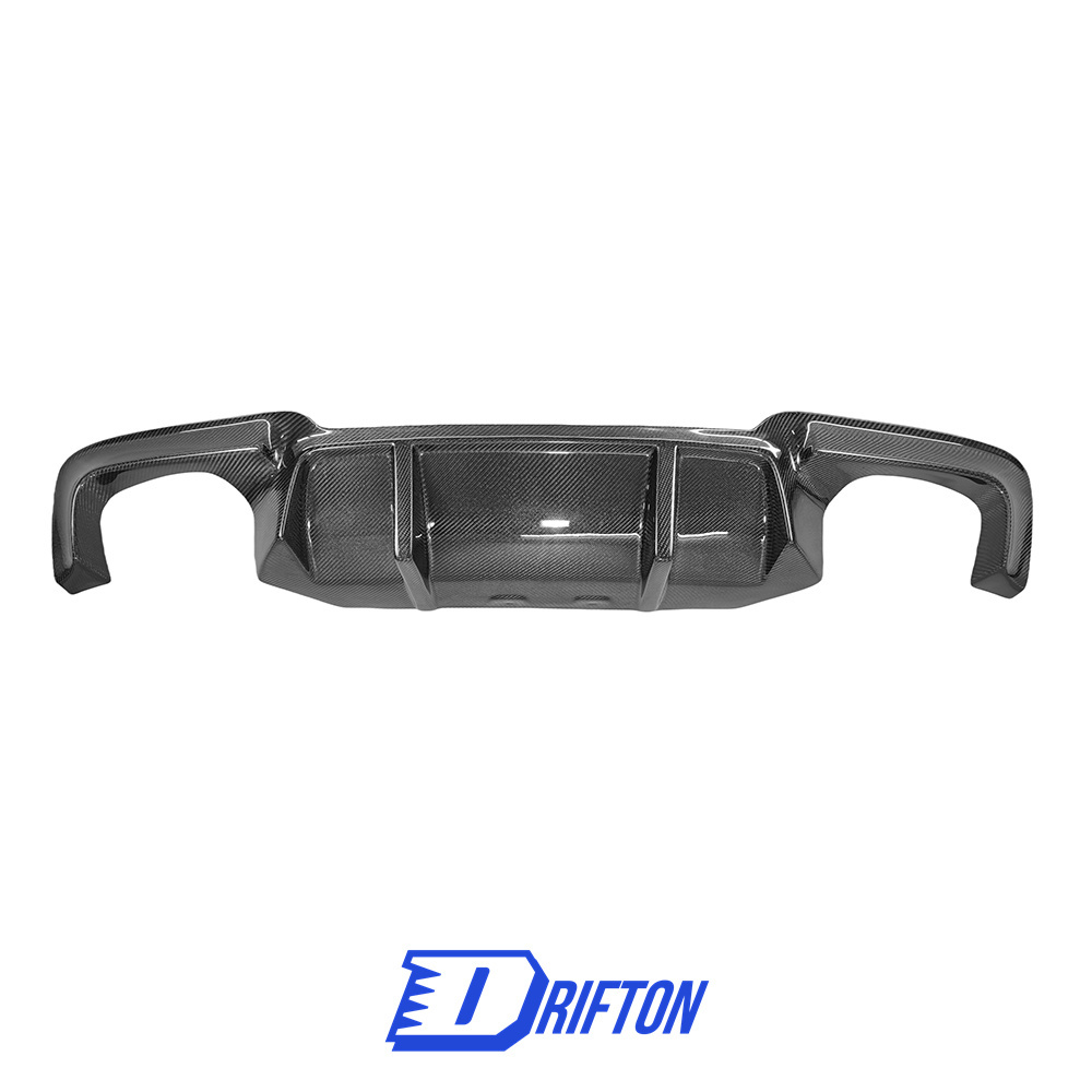 V2 Style Carbon Fiber Rear Diffuser For BMW 5 Series F10 F18 2010-2016