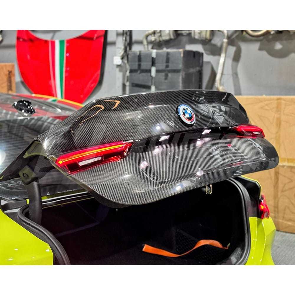 CSL Style Dry Carbon Fiber Rear Trunk Boot Lid For BMW G82 M4 2020-2024
