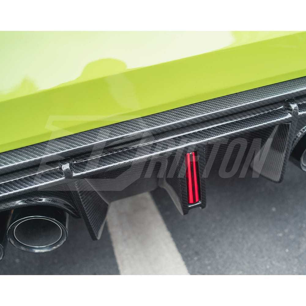 CMST Style Dry Carbon Fiber Rear Diffuser For BMW G82 M4 G80 M3 2020-2024