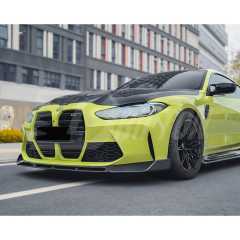 CMST Style Dry Carbon Fiber Front Lip For BMW G82 M4 G80 M3 2020-2024