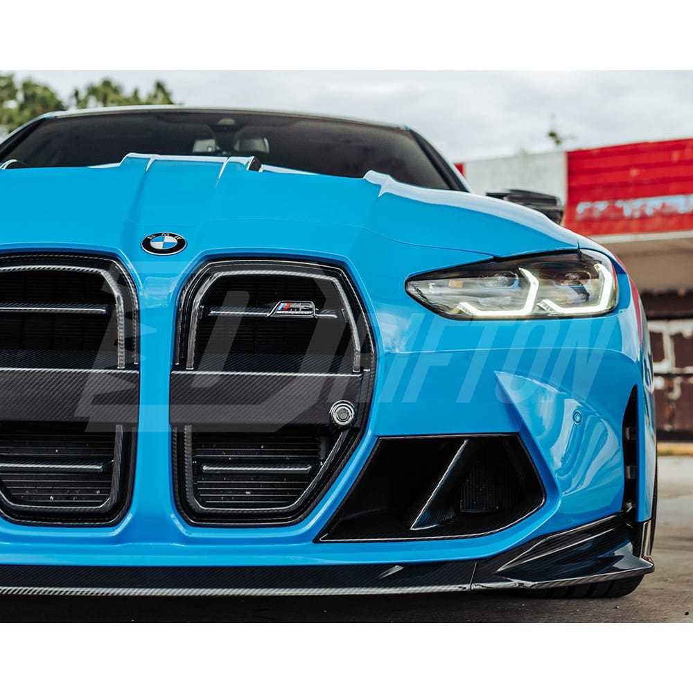 SQV ACC Style Dry Carbon Fiber Front Grille For BMW G80 G81 M3 G82 G83 M4 2020-2024