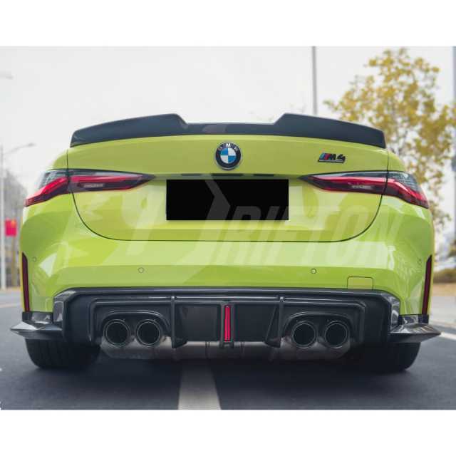CMST Style Dry Carbon Fiber Rear Diffuser For BMW G82 M4 G80 M3 2020-2024