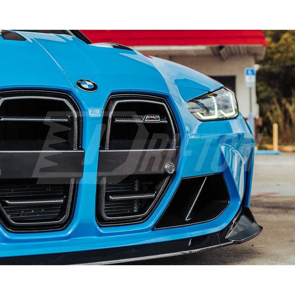 SQV Style Dry Carbon Fiber Front Grille For BMW G80 G81 M3 G82 G83 M4 2020-2024