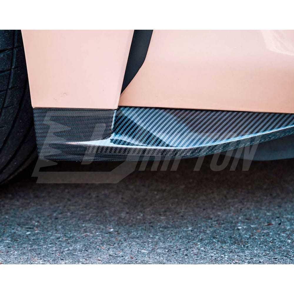 OEM Style Dry Carbon Fiber Front Splitter For BMW G82 G83 M4 G80 G81 M3 2020-2024