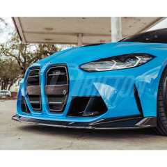 SQV Style Dry Carbon Fiber Front Grille For BMW G80 G81 M3 G82 G83 M4 2020-2024