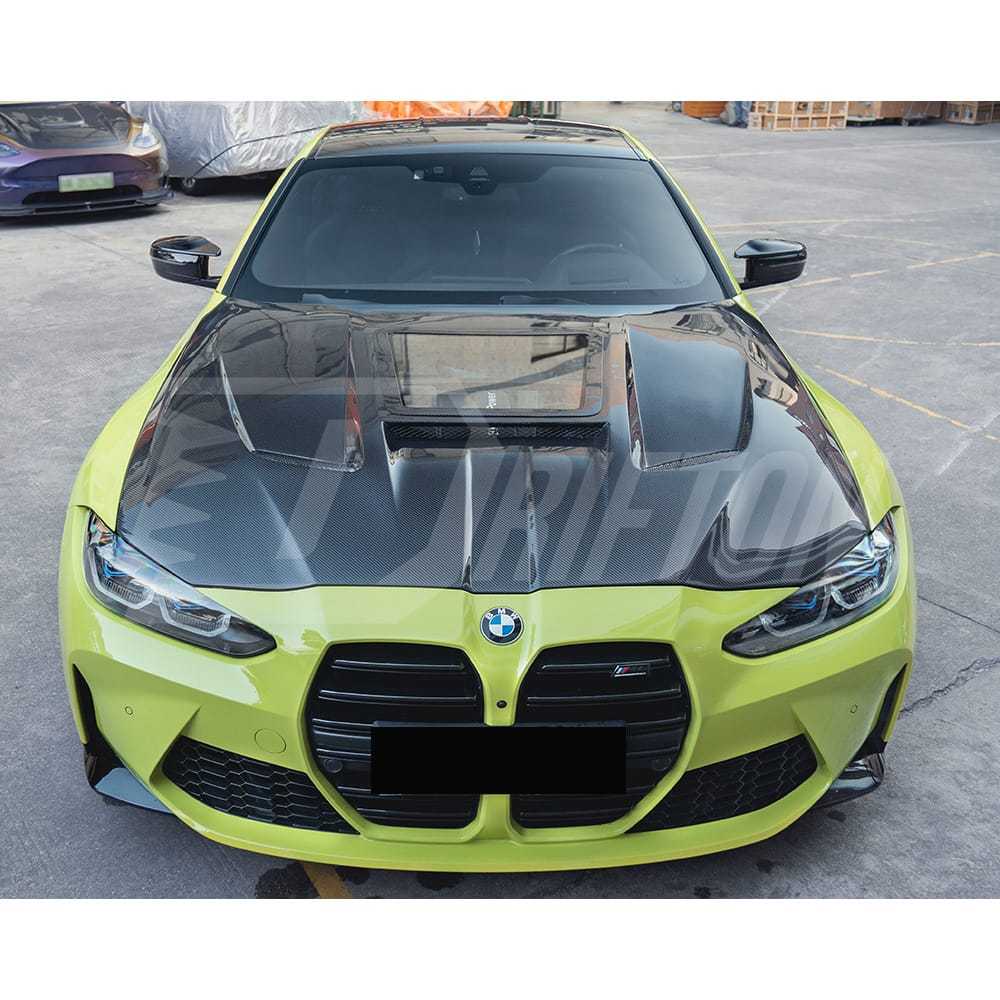 CMST Transparent Style Carbon Fiber Hood For BMW G80 M3 G82 M4 2020-2024