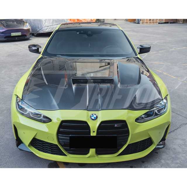 CMST Transparent Style Carbon Fiber Hood For BMW G80 M3 G82 M4 2020-2024