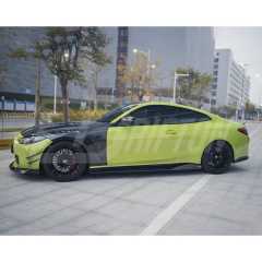CMST Style Dry Carbon Fiber Front Canards For BMW G82 M4 G80 M3 2020-2024