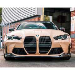 OEM Style Dry Carbon Fiber Front Splitter For BMW G82 G83 M4 G80 G81 M3 2020-2024