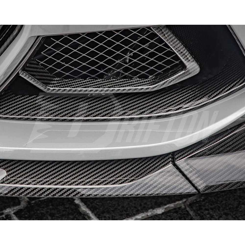 SQ Style Dry Carbon Fiber Front Bumper Air Intake Duct Vents For BMW G82 G83 M4 G80 G81 M3 2020-2024