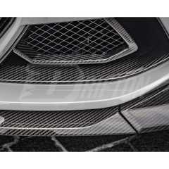 SQ Style Dry Carbon Fiber Front Bumper Air Intake Duct Vents For BMW G82 G83 M4 G80 G81 M3 2020-2024