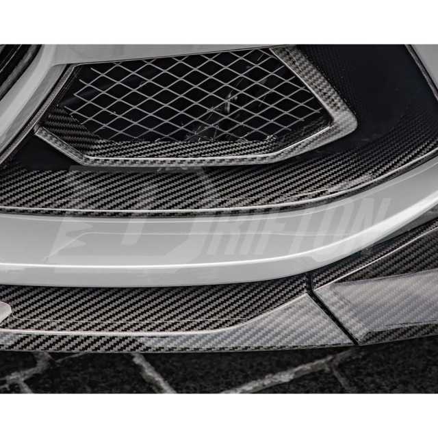 SQ Style Dry Carbon Fiber Front Bumper Air Intake Duct Vents For BMW G82 G83 M4 G80 G81 M3 2020-2024
