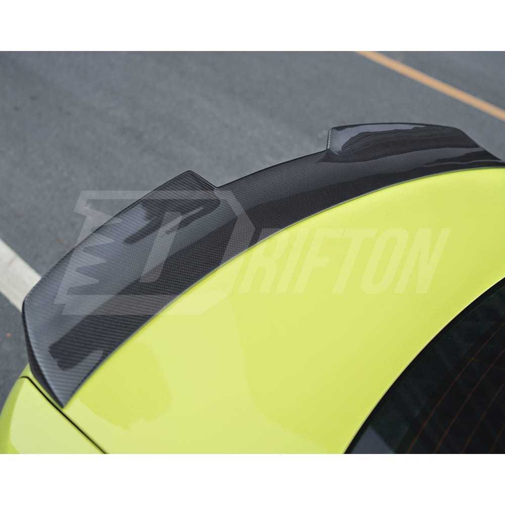 CMST Style Dry Carbon Fiber Rear Spoiler Trunk Wing For BMW G82 M4 2020-2024