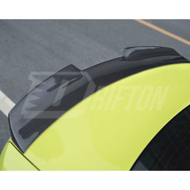 CMST Style Dry Carbon Fiber Rear Spoiler Trunk Wing For BMW G82 M4 2020-2024