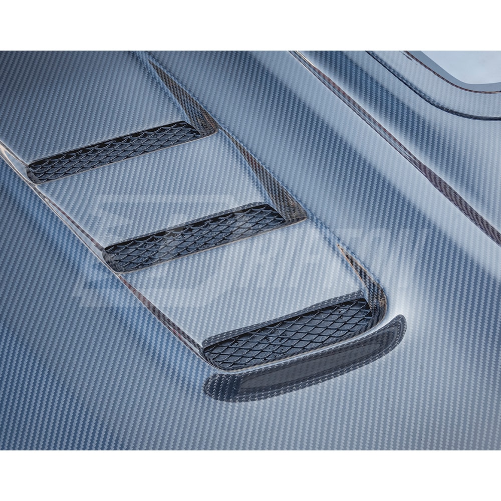 CMST Style Carbon Fiber Glass Transparent Hood Bonnet For BMW 3 Series G20 2019-2025