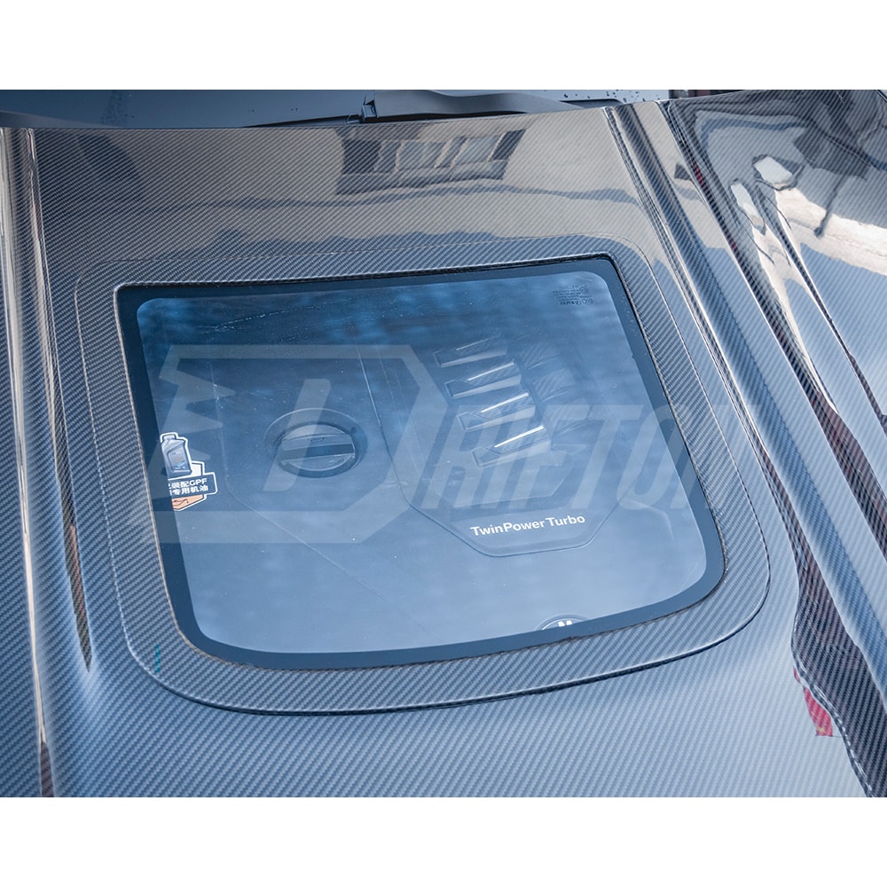 CMST Style Carbon Fiber Glass Transparent Hood Bonnet For BMW 3 Series G20 2019-2025