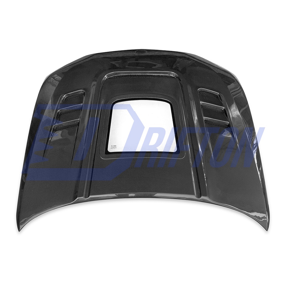 CMST Style Carbon Fiber Glass Transparent Hood Bonnet For BMW 3 Series G20 2019-2025