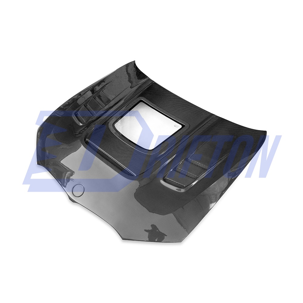 CMST Style Carbon Fiber Glass Transparent Hood Bonnet For BMW 3 Series G20 2019-2025