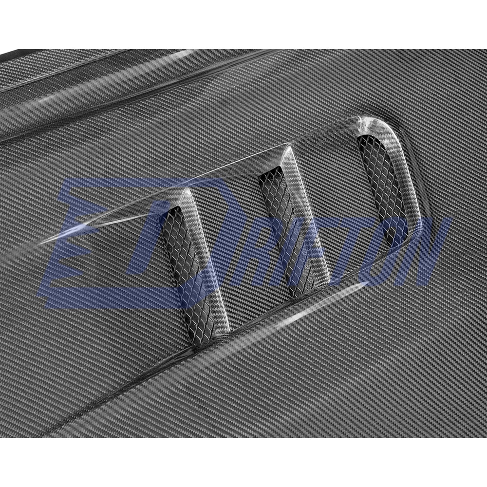 CMST Style Carbon Fiber Glass Transparent Hood Bonnet For BMW 3 Series G20 2019-2025
