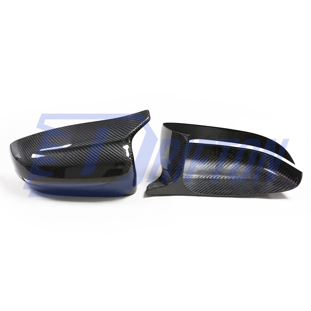 M5 Style Dry Carbon Fiber Add On Mirror Cover For BMW 3 Series G20 2019-2025 LHD RHD